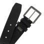 Ceinture Homme Police en Cuir Véritable, Sportive, Haute de 4 cm, Raccourcissable, Sans Nickel — vue 8