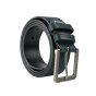 Police Men's Belt in Genuine Leather, Sporty, 4 cm High, Can Be Shortened, Nickel Free — view 10