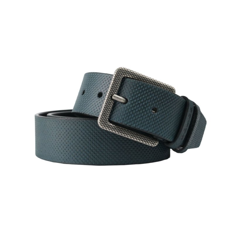 Ceinture Homme Police en Cuir Véritable, Sportive, Haute de 4 cm, Raccourcissable, Sans Nickel — vue 11