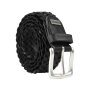 Cinturón Police Hombre de Piel Auténtica, Trenzado, Alto 3,5 cm, Acortable, Sin Níquel — vista 10