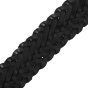 Police Men's Belt in Genuine Leather, Woven, 3.5 cm High, Can Be Shortened, Nickel Free — view 14