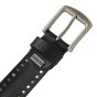 Cinturón Police Hombre de Piel Auténtica, Tachonado, Alto 4 cm, Acortable, Sin Níquel — vista 12