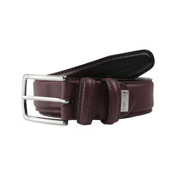 Police Cintura Uomo In Vera Pelle, Alta 3,5 cm, Accorciabile, Classica, Nickel Free