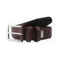 Police Men's Belt In Genuine Leather, 3.5 cm High, Shortenable, Classic, Nickel Free