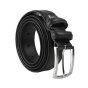 Ceinture Homme Police en Cuir Véritable, Haute de 3,5 cm, Raccourcissable, Classique, Sans Nickel — vue 10