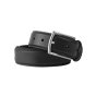 Ceinture Homme Police en Cuir Véritable, Haute de 3,5 cm, Raccourcissable, Classique, Sans Nickel — vue 11