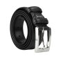 Ceinture Homme Police en Cuir Véritable, Haute de 3,5 cm, Raccourcissable, Classique, Sans Nickel — vue 10