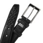 Ceinture Homme Police en Cuir Véritable, Haute de 3,5 cm, Raccourcissable, Classique, Sans Nickel — vue 14