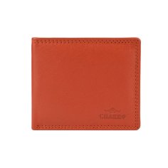 CHARRO Men's Wallet in Genuine Leather, Slim with Coin Purse, Gift Box