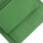CHARRO Vertikale Brieftasche aus echtem Leder für Damen und Herren, Schmal mit Münzfach und Geschenkbox 48 — Logo-Detail