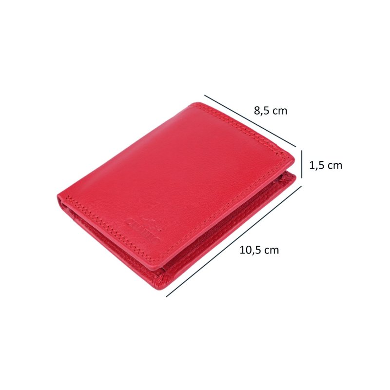 CHARRO Vertical Genuine Leather Wallet for Men and Women, Slim With Coin Purse and Gift Box 48 — view 12