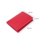CHARRO Vertical Genuine Leather Wallet for Men and Women, Slim With Coin Purse and Gift Box 48 — view 12