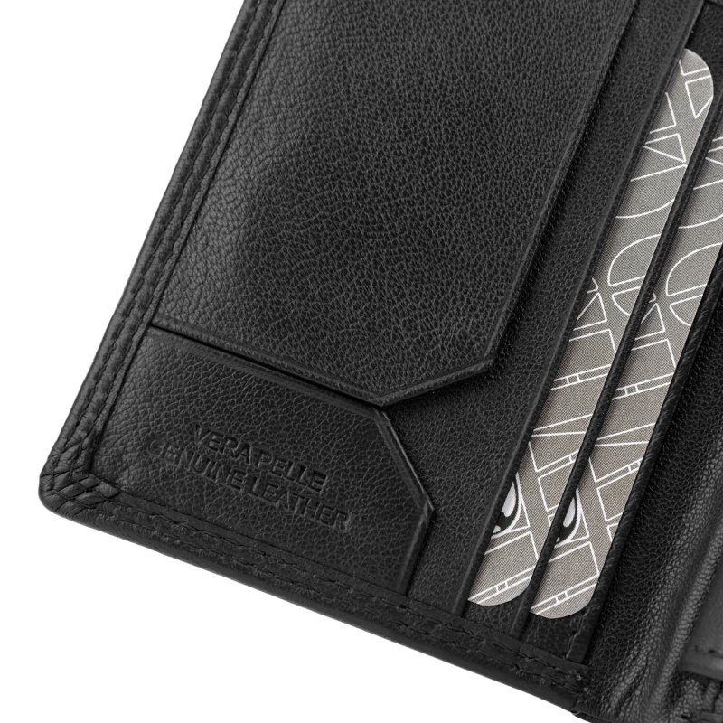 CHARRO Vertical Genuine Leather Wallet for Men and Women, Slim With Coin Purse and Gift Box 48 — view 21