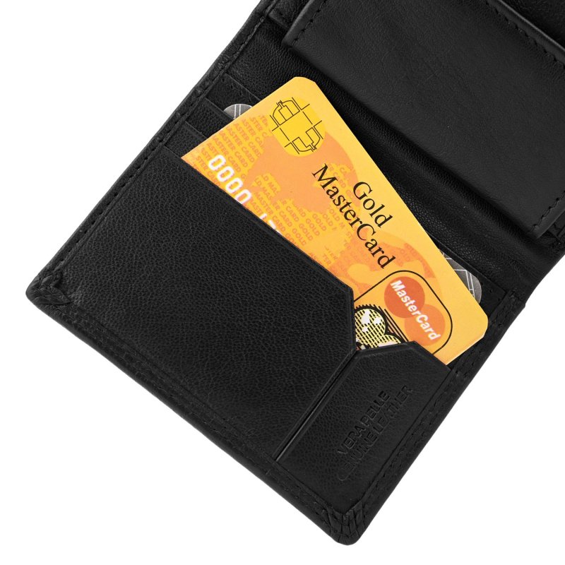 CHARRO Vertical Genuine Leather Wallet for Men and Women, Slim With Coin Purse and Gift Box 48 — view 23