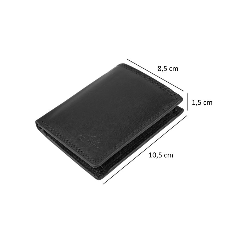 CHARRO Vertical Genuine Leather Wallet for Men and Women, Slim With Coin Purse and Gift Box 48 — view 20