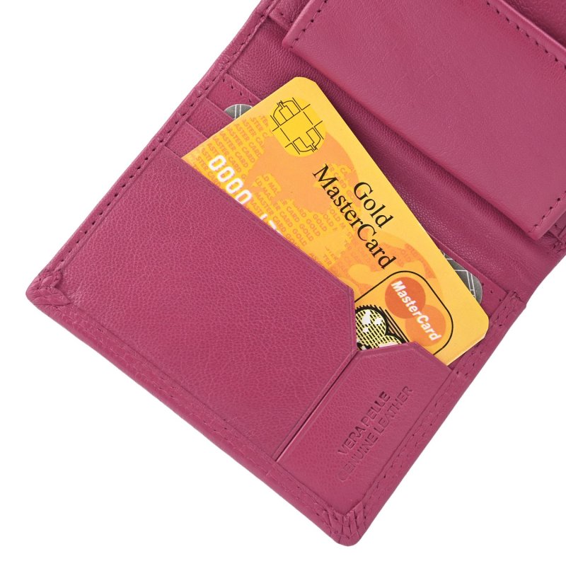 CHARRO Vertical Genuine Leather Wallet for Men and Women, Slim With Coin Purse and Gift Box 48 — view 31