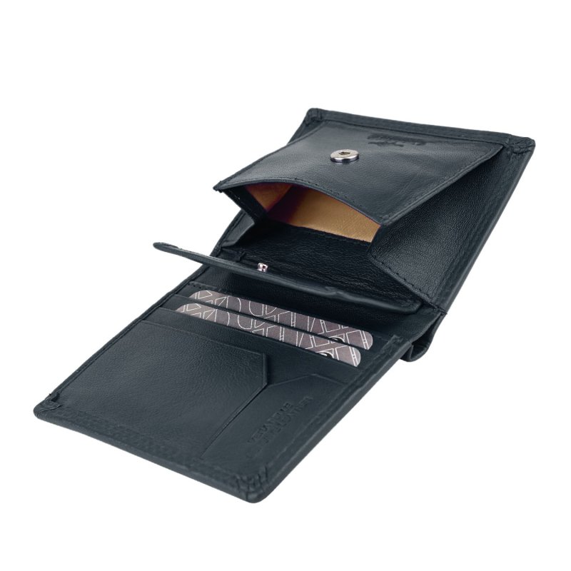 CHARRO Portefeuille Vertical en Cuir Véritable Homme et Femme, Fin avec Porte-Monnaie et Boîte Cadeau 48 — vue 35