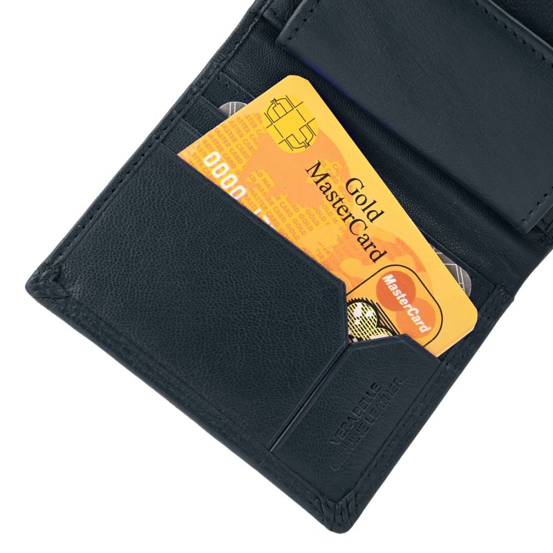 CHARRO Portefeuille Vertical en Cuir Véritable Homme et Femme, Fin avec Porte-Monnaie et Boîte Cadeau 48 — vue 39
