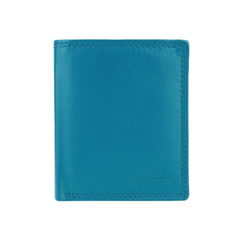 CHARRO Portefeuille Vertical en Cuir Véritable Homme et Femme, Fin avec Porte-Monnaie et Boîte Cadeau 48 — vue 42