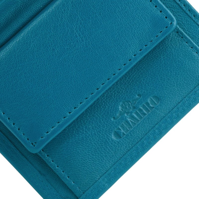 CHARRO Vertical Genuine Leather Wallet for Men and Women, Slim With Coin Purse and Gift Box 48 — view 46