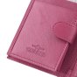 CHARRO Vertikale Brieftasche aus echtem Leder für Damen und Herren, Schmal mit Münzfach und Geschenkbox 82 — Detail