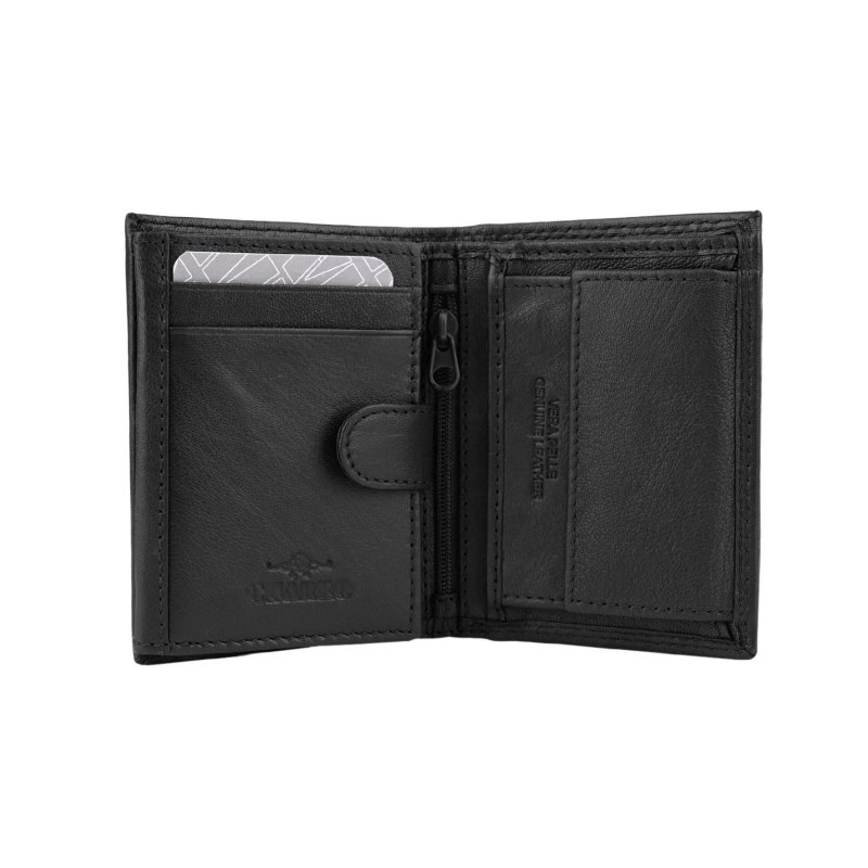 CHARRO Cartera Vertical en Piel Auténtica Hombre y Mujer, Fina con Monedero y Caja de Regalo 82 — vista 33