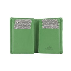 CHARRO Vertical Genuine Leather Wallet for Men and Women, Slim Without Coin Purse, With Gift Box 71