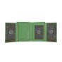 CHARRO Vertical Genuine Leather Wallet for Men and Women, Slim Without Coin Purse, With Gift Box 71 — back view