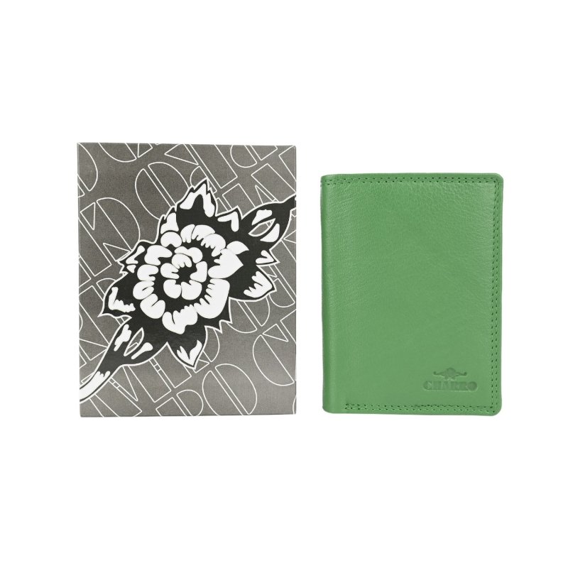 CHARRO Vertical Genuine Leather Wallet for Men and Women, Slim Without Coin Purse, With Gift Box 71 — view 8