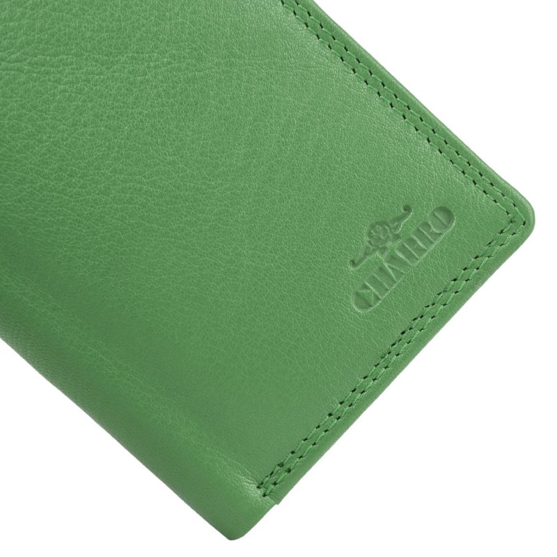CHARRO Vertical Genuine Leather Wallet for Men and Women, Slim Without Coin Purse, With Gift Box 71 — view 7