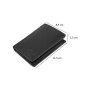 CHARRO Vertical Genuine Leather Wallet for Men and Women, Slim Without Coin Purse, With Gift Box 71 — view 20