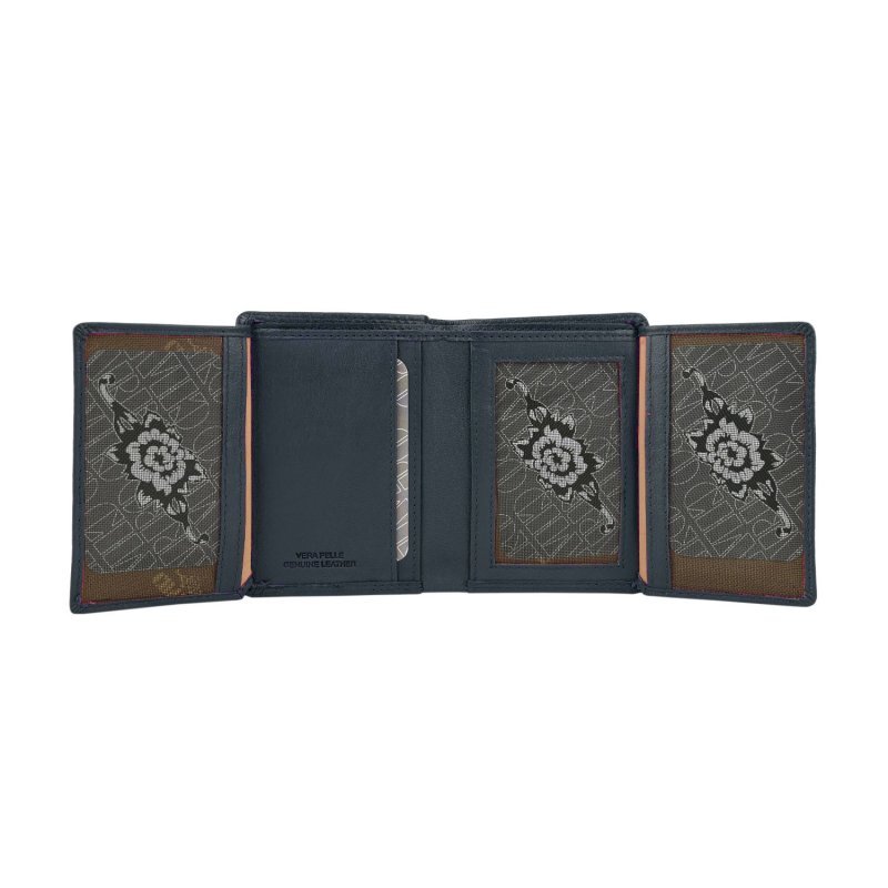 CHARRO Cartera Vertical en Piel Auténtica Hombre y Mujer, Fina sin Monedero, con Caja de Regalo 71 — vista 35