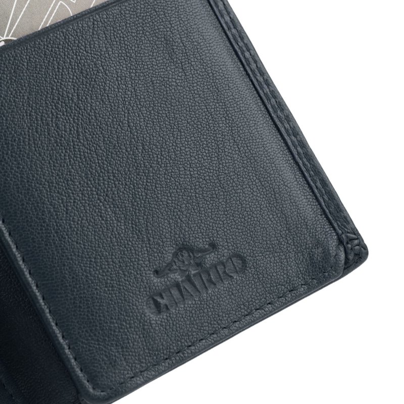 CHARRO Vertical Genuine Leather Wallet for Men and Women, Slim Without Coin Purse, With Gift Box 71 — view 37