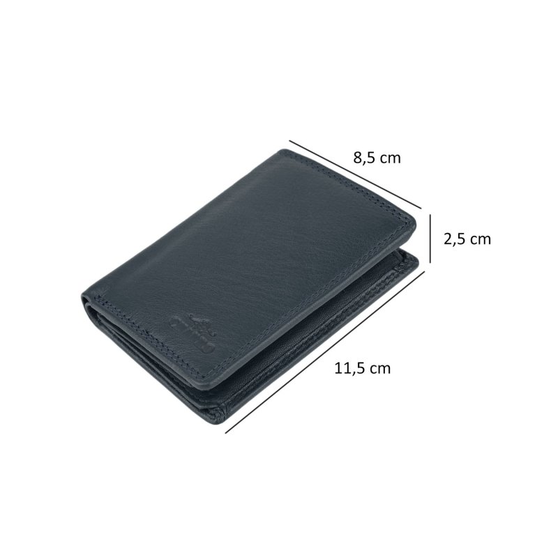 CHARRO Vertical Genuine Leather Wallet for Men and Women, Slim Without Coin Purse, With Gift Box 71 — view 36
