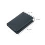 CHARRO Vertical Genuine Leather Wallet for Men and Women, Slim Without Coin Purse, With Gift Box 71 — view 36
