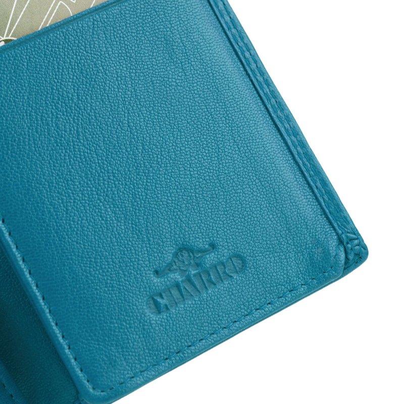 CHARRO Portefeuille Vertical en Cuir Véritable Homme et Femme, Fin sans Porte-Monnaie, avec Boîte Cadeau 71 — vue 45