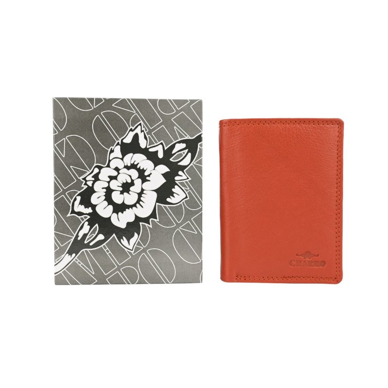 CHARRO Portefeuille Vertical en Cuir Véritable Homme et Femme, Fin sans Porte-Monnaie, avec Boîte Cadeau 71 — vue 56