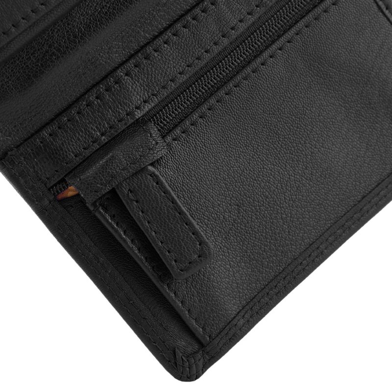 CHARRO Vertical Genuine Leather Wallet for Men and Women, Slim Without Coin Purse, With Gift Box 01 — view 37