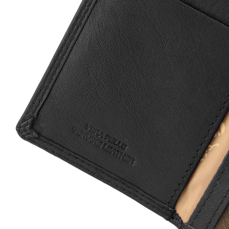CHARRO Portefeuille Vertical en Cuir Véritable Homme et Femme, Fin sans Porte-Monnaie, avec Boîte Cadeau 01 — vue 38