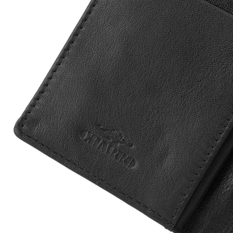 CHARRO Vertical Genuine Leather Wallet for Men and Women, Slim Without Coin Purse, With Gift Box 01 — view 39