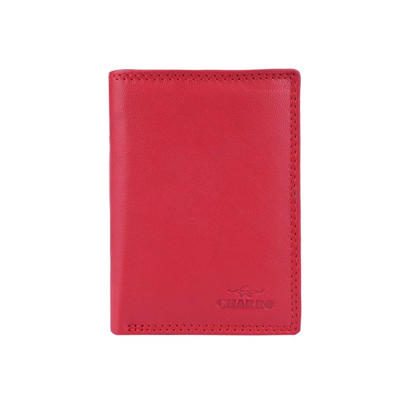 CHARRO Portefeuille Vertical en Cuir Véritable Homme et Femme, Fin sans Porte-Monnaie, avec Boîte Cadeau 01 — vue 42