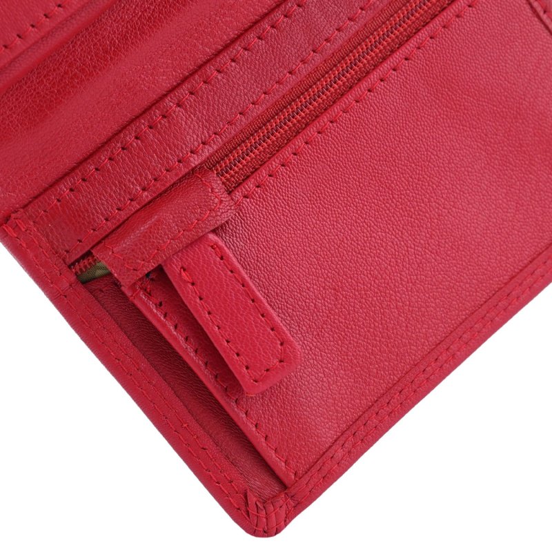 CHARRO Vertikale Brieftasche aus echtem Leder für Damen und Herren, Schmal ohne Münzfach, mit Geschenkbox 01 — Ansicht 45