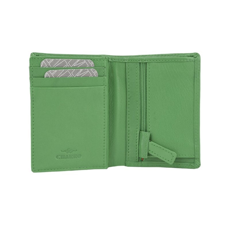 CHARRO Portefeuille Vertical en Cuir Véritable Homme et Femme, Fin sans Porte-Monnaie, avec Boîte Cadeau 01 — vue 51