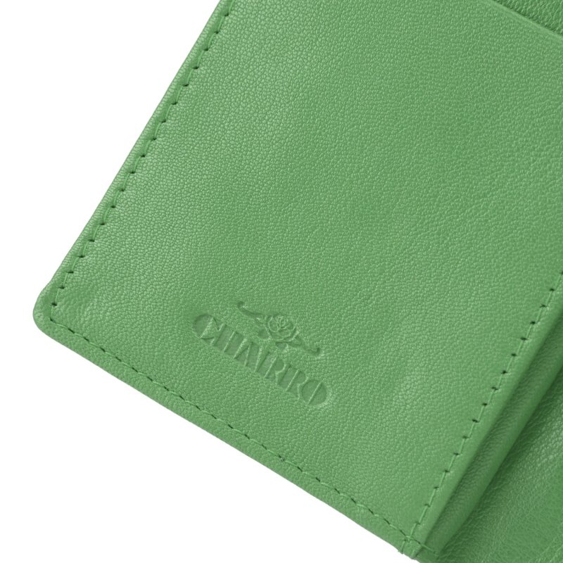 CHARRO Vertikale Brieftasche aus echtem Leder für Damen und Herren, Schmal ohne Münzfach, mit Geschenkbox 01 — Ansicht 55