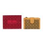 Laura Biagiotti Women's Genuine Leather Wallet, Perforated with Geometric Floral Pattern, Compact, With Box — view 88