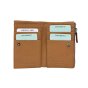 Laura Biagiotti Women's Genuine Leather Wallet, Perforated with Geometric Pattern, Small and Compact, With Box — view 26