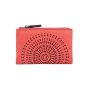 Laura Biagiotti Women's Genuine Leather Wallet, Perforated with Geometric Pattern, Small and Compact, With Box — view 33