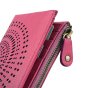 Laura Biagiotti Women's Genuine Leather Wallet, Perforated with Geometric Pattern, Small and Compact, With Box — view 53