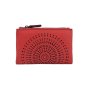 Laura Biagiotti Women's Genuine Leather Wallet, Perforated with Geometric Pattern, Small and Compact, With Box — view 57