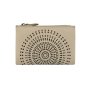 Laura Biagiotti Women's Genuine Leather Wallet, Perforated with Geometric Pattern, Small and Compact, With Box — view 65